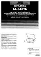 JVC AL-E45TN-Owners-Manual 